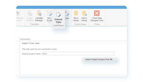 Create new SoapUI tests