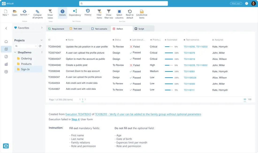 test case management tool